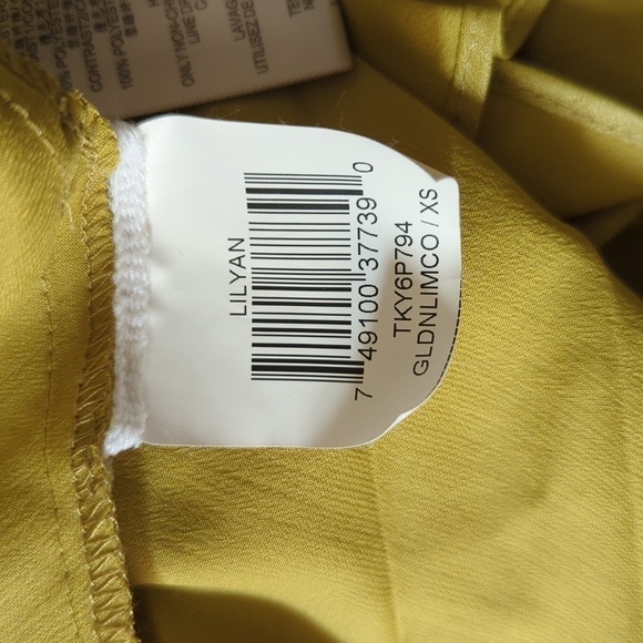 HP BCBG MAXAZRIA LILYAN COLOUR BLOCKED DRESS - Picture 9 of 11